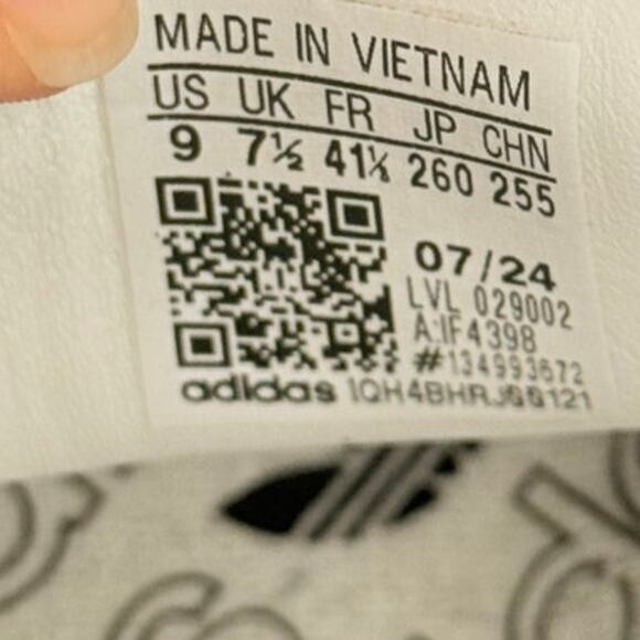 Adidas Women's Gender Inclusive Samba OG Embroidered Floral Shoes US 9‎ - Picture 7 of 8